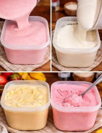 Homemade No Churn Ice Cream