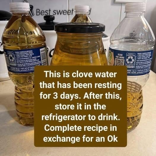 Clove Water (Clove-Infused Water),,,