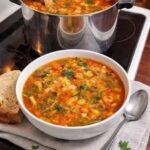 High Protein Chicken Vegetable Soup
