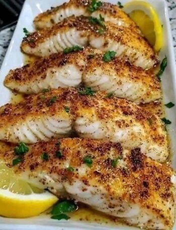 Lemon Butter Fish Fillet..