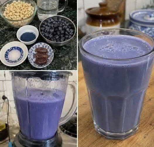 Blueberry White Chocolate Smoothie