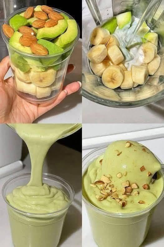 Avocado Banana Smoothie,,,