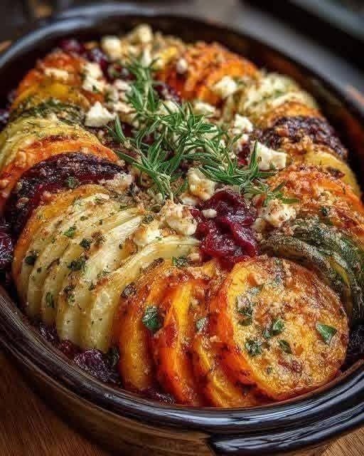 Baked Sweet Potato Slices Recipe