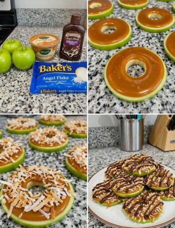 Caramel Apple Samoa Bites