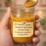 Turmeric Ginger Cinnamon Lemon and Honey