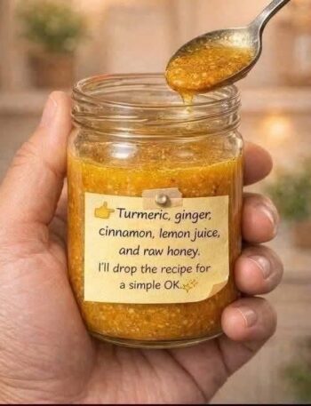 Turmeric Ginger Cinnamon Lemon and Honey