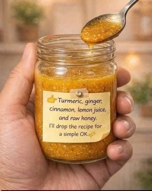 Turmeric Ginger Cinnamon Lemon and Honey